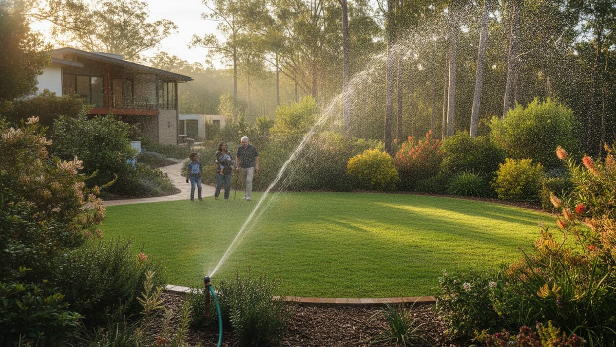 Lawn watering: how much is actually enough?